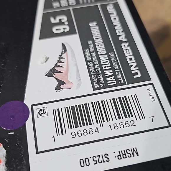 Under Armour Flow Breakthru Basketball Shoes Size 9.5 NWB - Picture 8 of 10